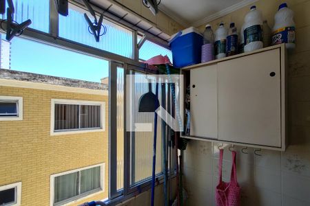 Área de Serviço de apartamento para alugar com 2 quartos, 92m² em Vila Caiçara, Praia Grande