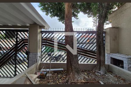 Vista da Sala de casa à venda com 3 quartos, 184m² em Vila Homero Thon, Santo André