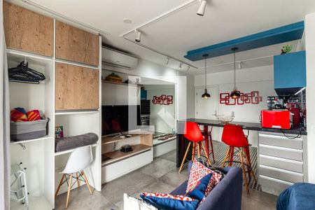 Studio de kitnet/studio para alugar com 1 quarto, 42m² em República, São Paulo