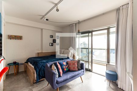 Studio de kitnet/studio para alugar com 1 quarto, 42m² em República, São Paulo