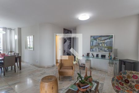 Sala 2 de apartamento à venda com 4 quartos, 180m² em Gutierrez, Belo Horizonte