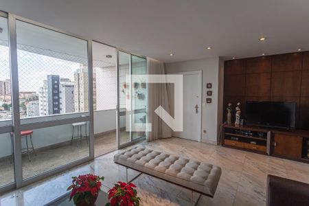 Sala 1 de apartamento à venda com 4 quartos, 180m² em Gutierrez, Belo Horizonte