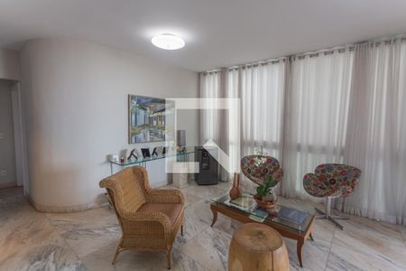 Sala 2 de apartamento à venda com 4 quartos, 180m² em Gutierrez, Belo Horizonte