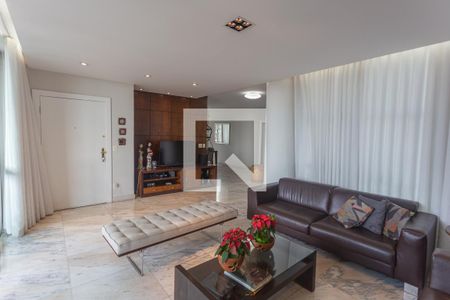 Sala 1 de apartamento à venda com 4 quartos, 180m² em Gutierrez, Belo Horizonte