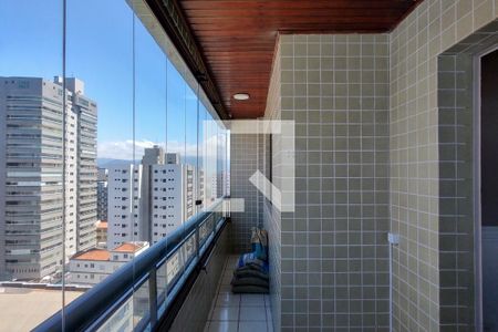 Sacada de apartamento para alugar com 3 quartos, 140m² em Vila Tupi, Praia Grande