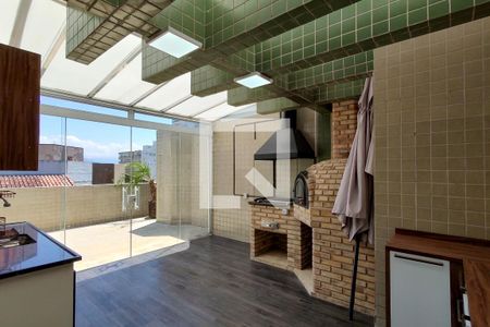 Cozinha de apartamento para alugar com 3 quartos, 140m² em Vila Tupi, Praia Grande