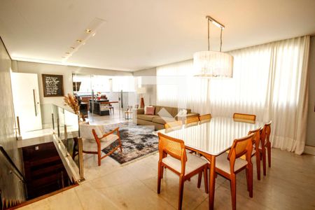 sala 1 de apartamento à venda com 4 quartos, 300m² em Buritis, Belo Horizonte
