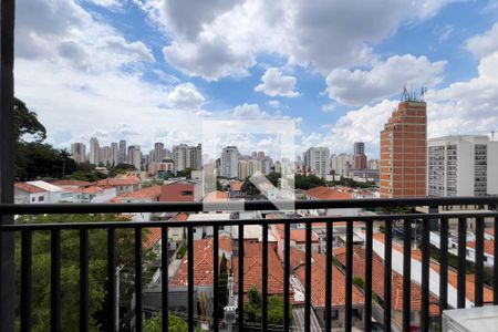 Vista Varanda do Quarto  de kitnet/studio para alugar com 1 quarto, 34m² em Vila Mariana, São Paulo
