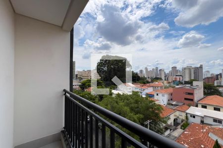Varanda do Quarto  de kitnet/studio para alugar com 1 quarto, 34m² em Vila Mariana, São Paulo