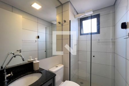 Banheiro de kitnet/studio para alugar com 1 quarto, 34m² em Vila Mariana, São Paulo