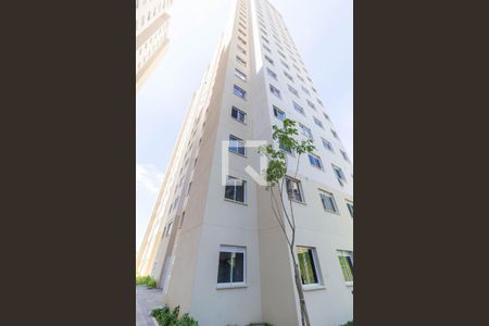 Fachada do bloco de apartamento para alugar com 2 quartos, 32m² em Fazenda Aricanduva, São Paulo