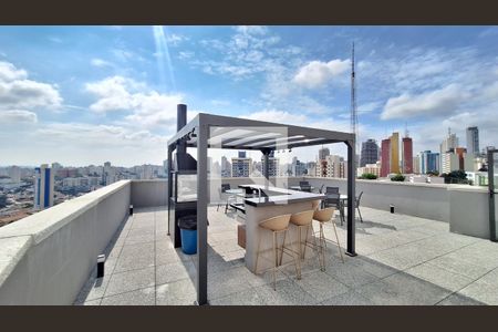 Área comum - Churrasqueira de kitnet/studio à venda com 1 quarto, 27m² em Perdizes, São Paulo