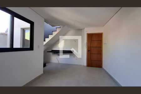 Sala de apartamento à venda com 2 quartos, 100m² em Parque Oratório, Santo André