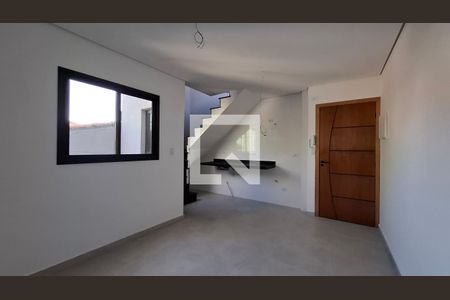 Sala de apartamento à venda com 2 quartos, 100m² em Parque Oratório, Santo André