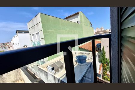 Varanda Quarto 1 suíte de apartamento à venda com 2 quartos, 100m² em Parque Oratório, Santo André