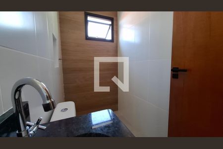 Banheiro Quarto 1 suíte de apartamento à venda com 2 quartos, 100m² em Parque Oratório, Santo André