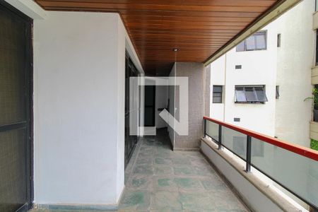 Varanda da Sala de apartamento à venda com 4 quartos, 187m² em Itaim Bibi, São Paulo