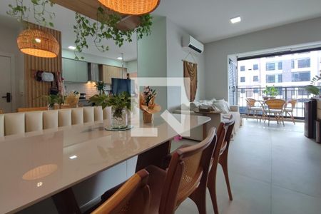 Sala de apartamento à venda com 3 quartos, 77m² em Swiss Park, Campinas