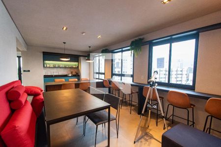 Área comum - Coworking de kitnet/studio à venda com 1 quarto, 24m² em Vila Mariana, São Paulo