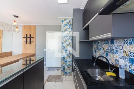 Cozinha  de apartamento à venda com 2 quartos, 47m² em Conceicao, Osasco