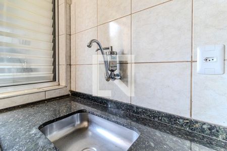 Cozinha de kitnet/studio para alugar com 1 quarto, 30m² em Santa Cecilia, São Paulo