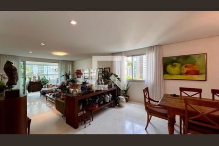 sala de apartamento à venda com 4 quartos, 198m² em Sion, Belo Horizonte