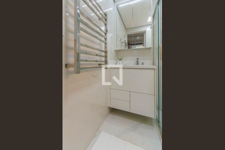 Banheiro de kitnet/studio à venda com 1 quarto, 26m² em Vila Mariana, São Paulo