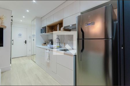 Cozinha de kitnet/studio à venda com 1 quarto, 26m² em Vila Mariana, São Paulo