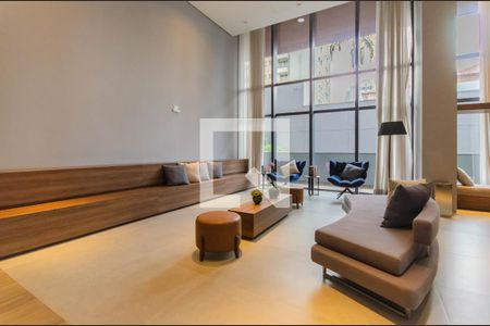 Área comum - Hall social de kitnet/studio à venda com 1 quarto, 26m² em Vila Mariana, São Paulo