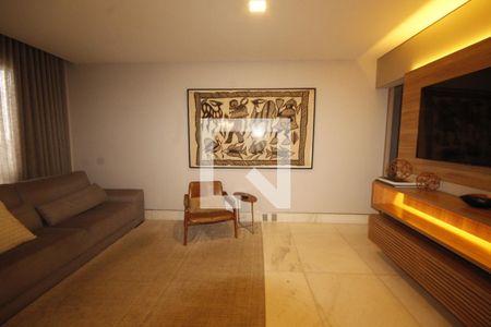 Sala 2 de apartamento à venda com 5 quartos, 534m² em Carmo, Belo Horizonte