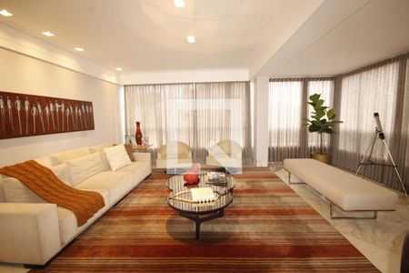 Sala de apartamento à venda com 5 quartos, 534m² em Carmo, Belo Horizonte