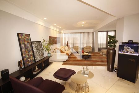 Sala de apartamento à venda com 5 quartos, 534m² em Carmo, Belo Horizonte