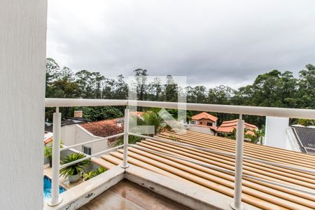 Varanda da Suíte 1 de casa de condomínio para alugar com 1 quarto, 420m² em Alphaville, Santana de Parnaíba