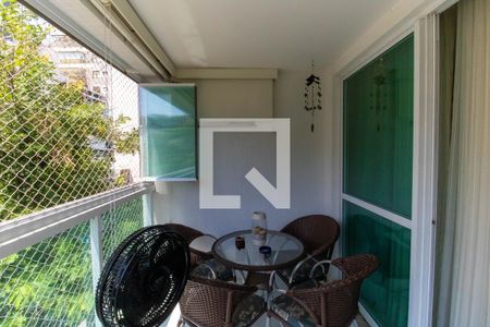 Varanda da Sala de apartamento para alugar com 3 quartos, 85m² em Icaraí, Niterói