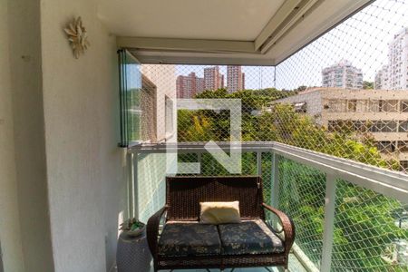 Varanda da Sala de apartamento para alugar com 3 quartos, 85m² em Icaraí, Niterói