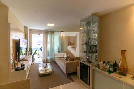 Sala de apartamento para alugar com 3 quartos, 85m² em Icaraí, Niterói