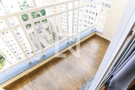 Sacada de apartamento para alugar com 2 quartos, 70m² em Conjunto Residencial Trinta E Um de Marco, São José dos Campos