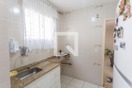 Cozinha de apartamento à venda com 2 quartos, 45m² em Santa Efigênia, Belo Horizonte