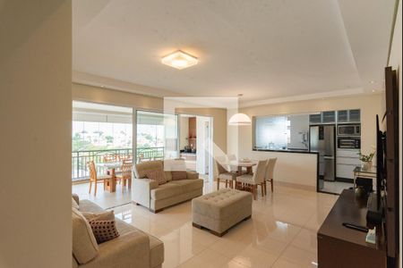 Sala de apartamento à venda com 3 quartos, 138m² em Jardim Chapadão, Campinas