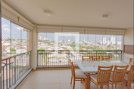 Varanda Gourmet de apartamento à venda com 3 quartos, 138m² em Jardim Chapadão, Campinas