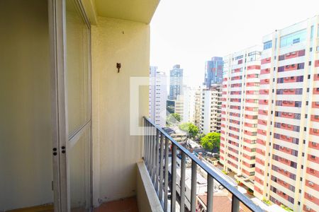 Varanda de apartamento para alugar com 1 quarto, 42m² em Itaim Bibi, São Paulo