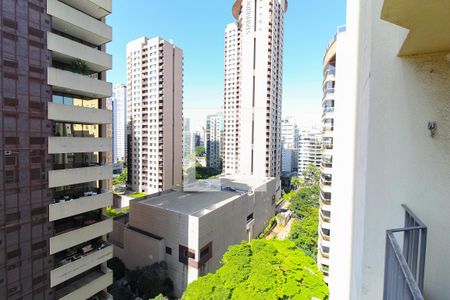 Vista da Varanda de apartamento para alugar com 1 quarto, 42m² em Itaim Bibi, São Paulo