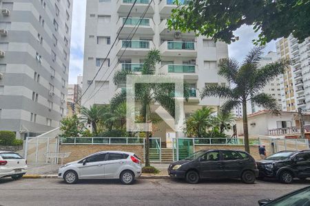 fachada de apartamento para alugar com 3 quartos, 120m² em Vila Maia, Guarujá