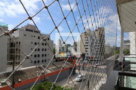 Vista de apartamento para alugar com 3 quartos, 100m² em Jardim Tres Marias, Guarujá