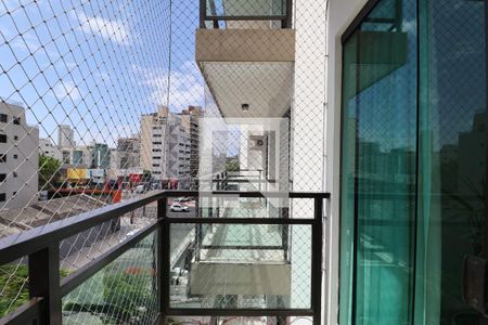Varanda de apartamento para alugar com 3 quartos, 100m² em Jardim Tres Marias, Guarujá