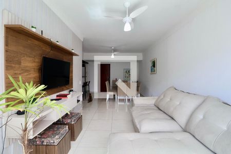 Sala de apartamento para alugar com 3 quartos, 100m² em Jardim Tres Marias, Guarujá