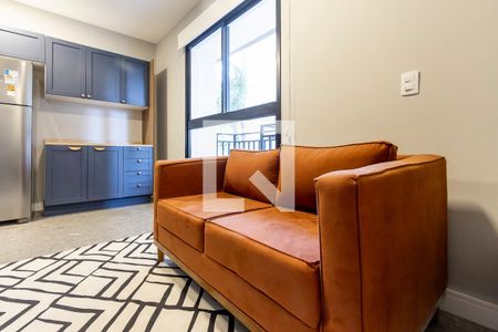 Sala de apartamento à venda com 1 quarto, 34m² em Perdizes, São Paulo