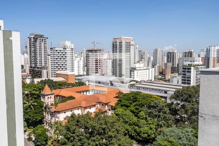 Vista da Varanda de apartamento à venda com 1 quarto, 34m² em Perdizes, São Paulo