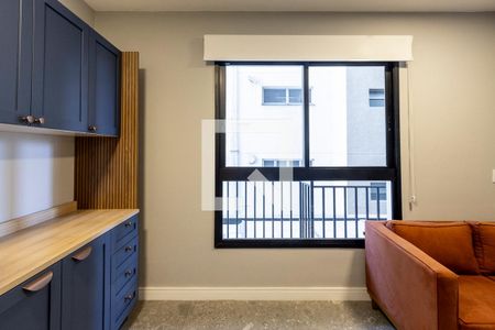 Sala de apartamento à venda com 1 quarto, 34m² em Perdizes, São Paulo