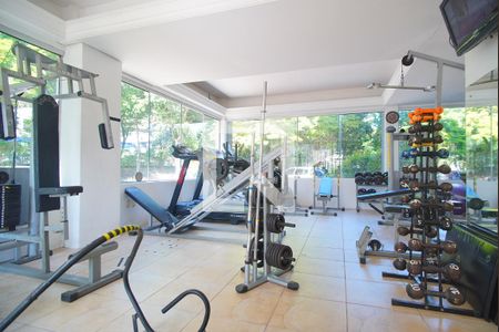 Área Comum - Academia de apartamento para alugar com 2 quartos, 72m² em Boa Vista, Porto Alegre
